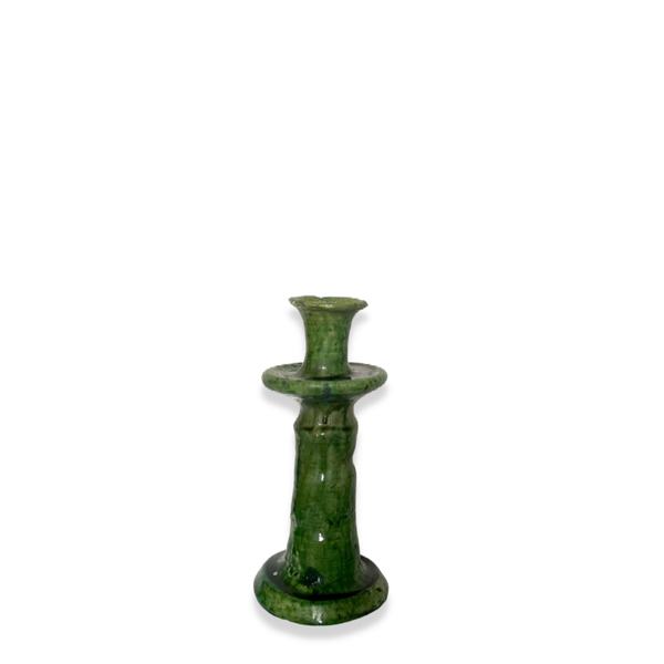 Green Tamegroute Candle Holder Medium