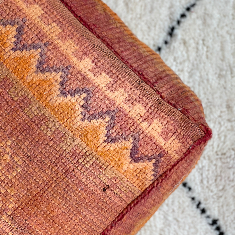 Vintage Moroccan Berber Floor Cushion