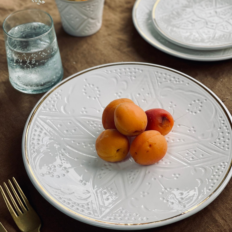 White Decorative Plate