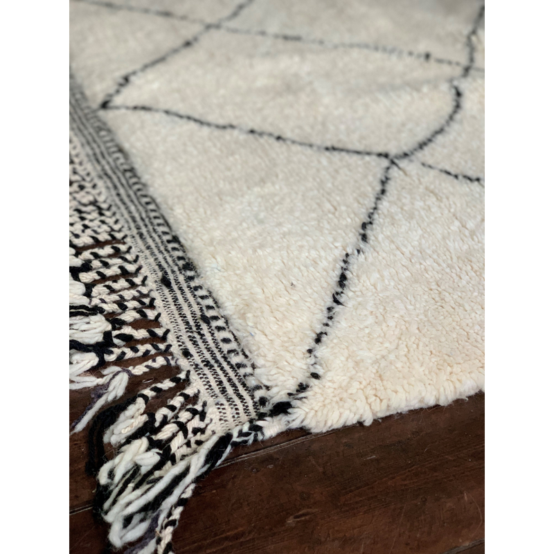 Moroccan wool rug