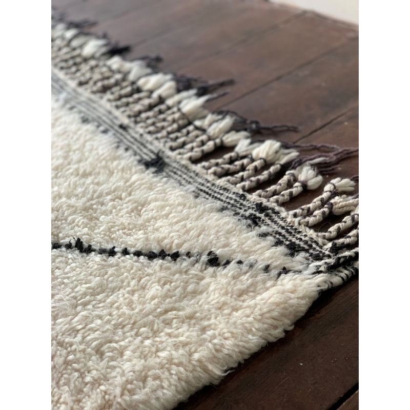Moroccan Beni Ourain wool rug