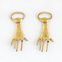 Gold finger bottle opener