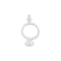 Ring Candle Holder White