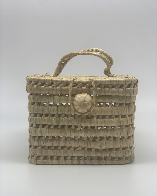 Rafia Storage Basket Small