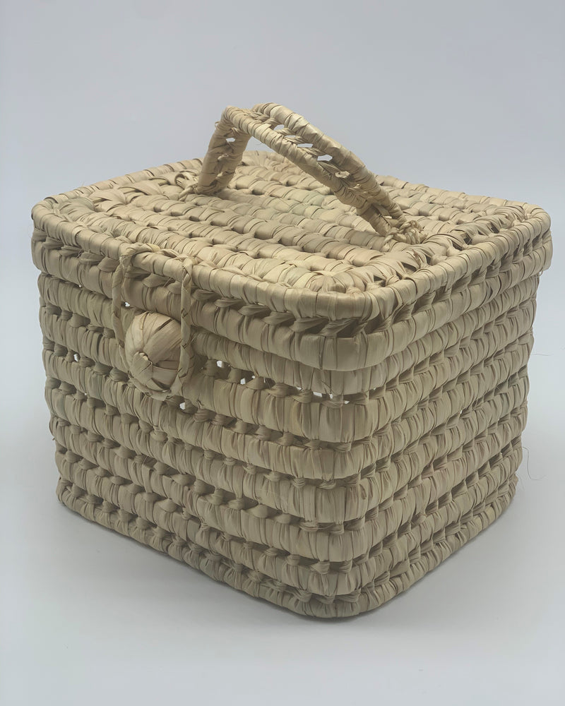 Rafia Storage Basket Small