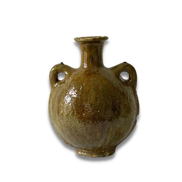 Tamegroute Round Vase Ochre