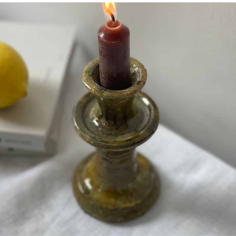 Tamegroute Candle Small Ochre