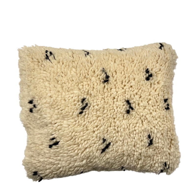 Vintage Beni Ourain Cushion Wool