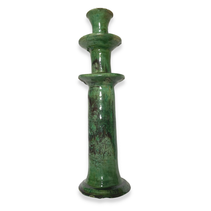 Green Tamegroute Candle Holder XL