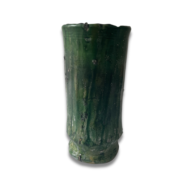 Moroccan Tamegroute Vase Green